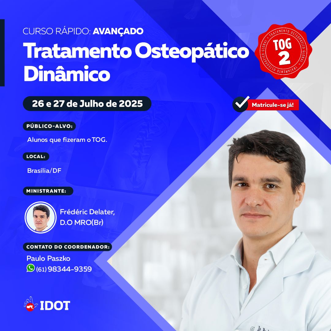 Tratamento osteopático dinâmico (1ª turma)